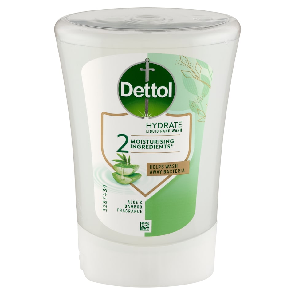 image 1 of Dettol Hydrate Liquid Hand Wash Aloe & Bamboo Fragrance 250 ml