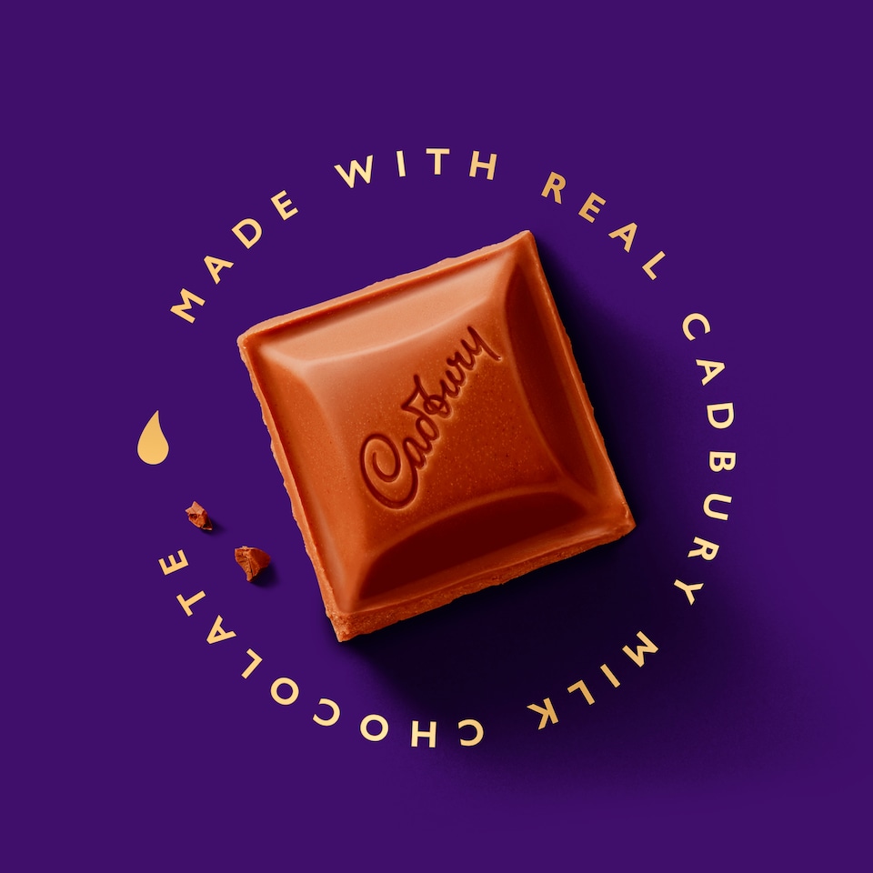 image 1 of Cadbury Dairy Milk Button & Chunk Desserts 4x75g