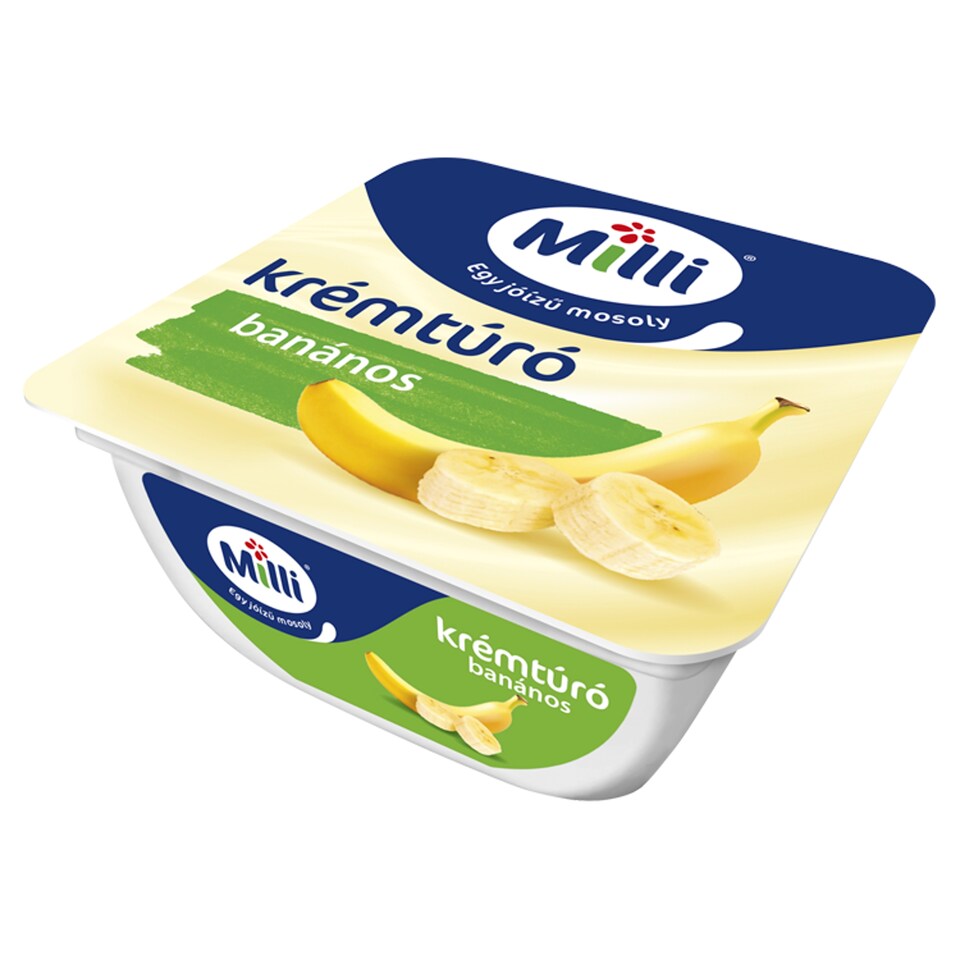Milli Creamy Cottage Cheese Dessert with Banana 90 g