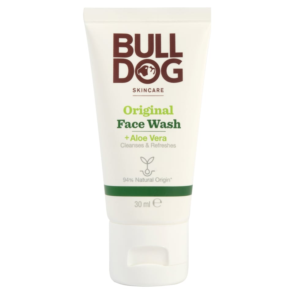 Bulldog Skincare Original Men's Face Wash Travel Mini 30ml