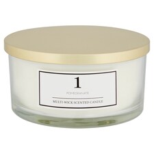 F&F Home Timeless Multi Wick Candle - Pomegranate 700g