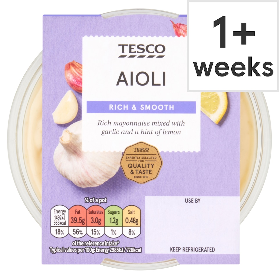 Tesco Aioli Dip 200G