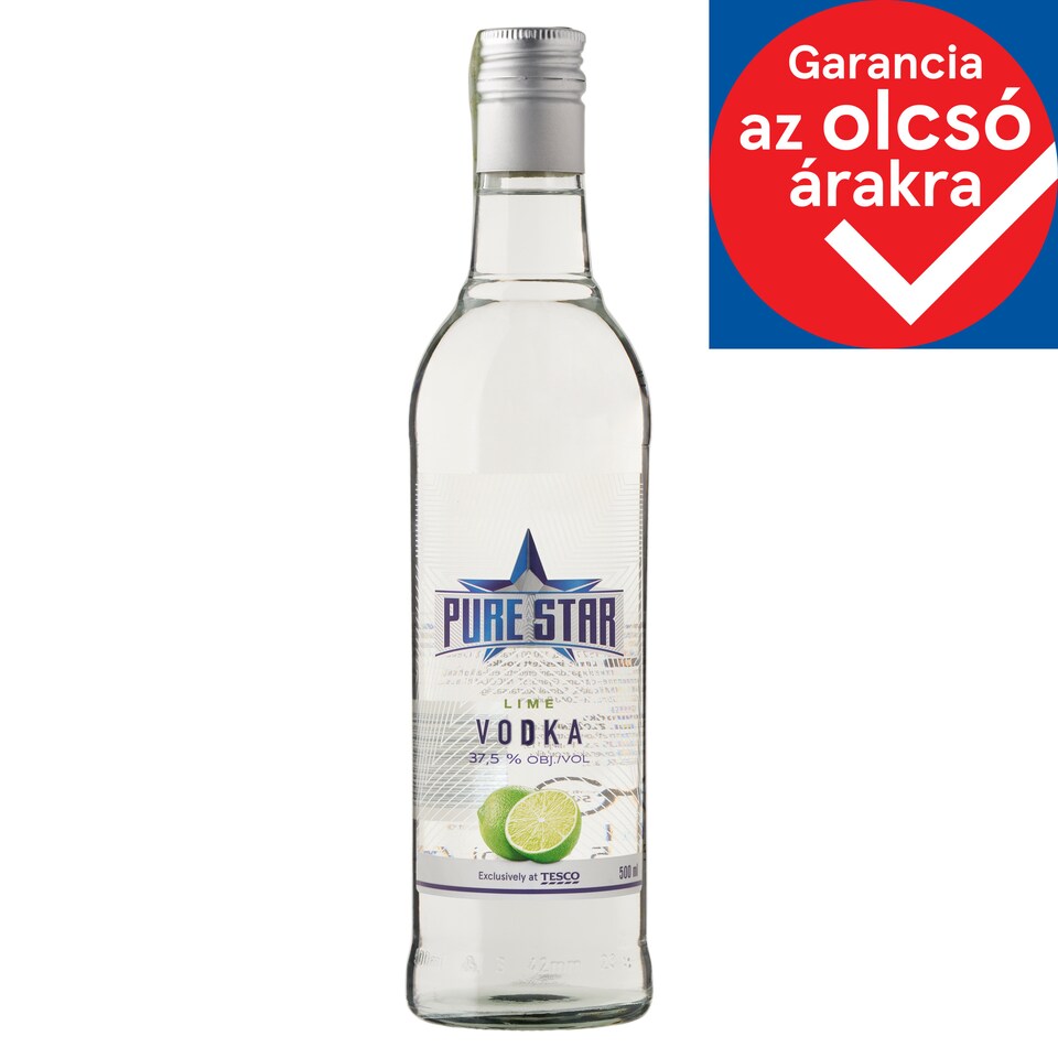 Pure Star Lime-Flavoured Vodka 500 ml