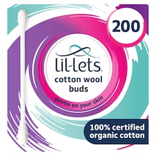 Lil-Lets 200 cotton wool buds