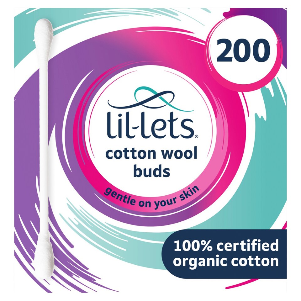 Lil-Lets 200 cotton wool buds