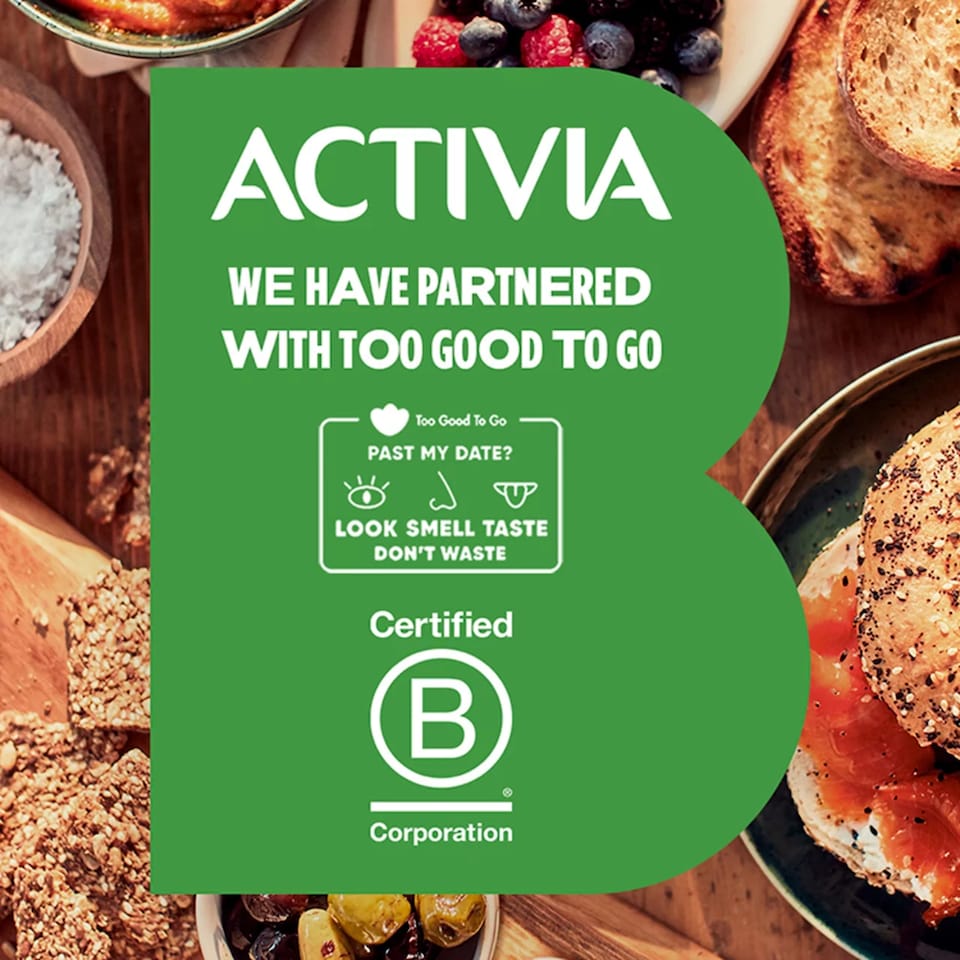 image 1 of Activia Strawberry Gut Health Yoghurt Multipack 4x115g