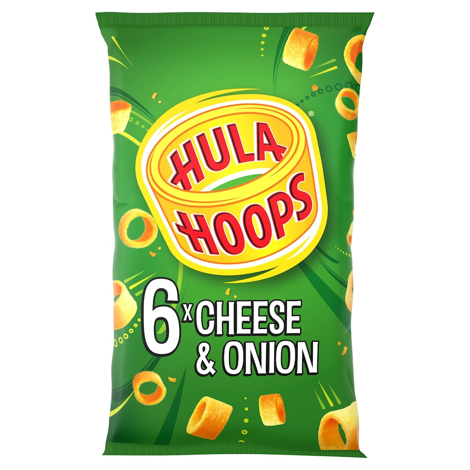 image 1 of Kp Hula Hoops Cheese & Onion 6X24g
