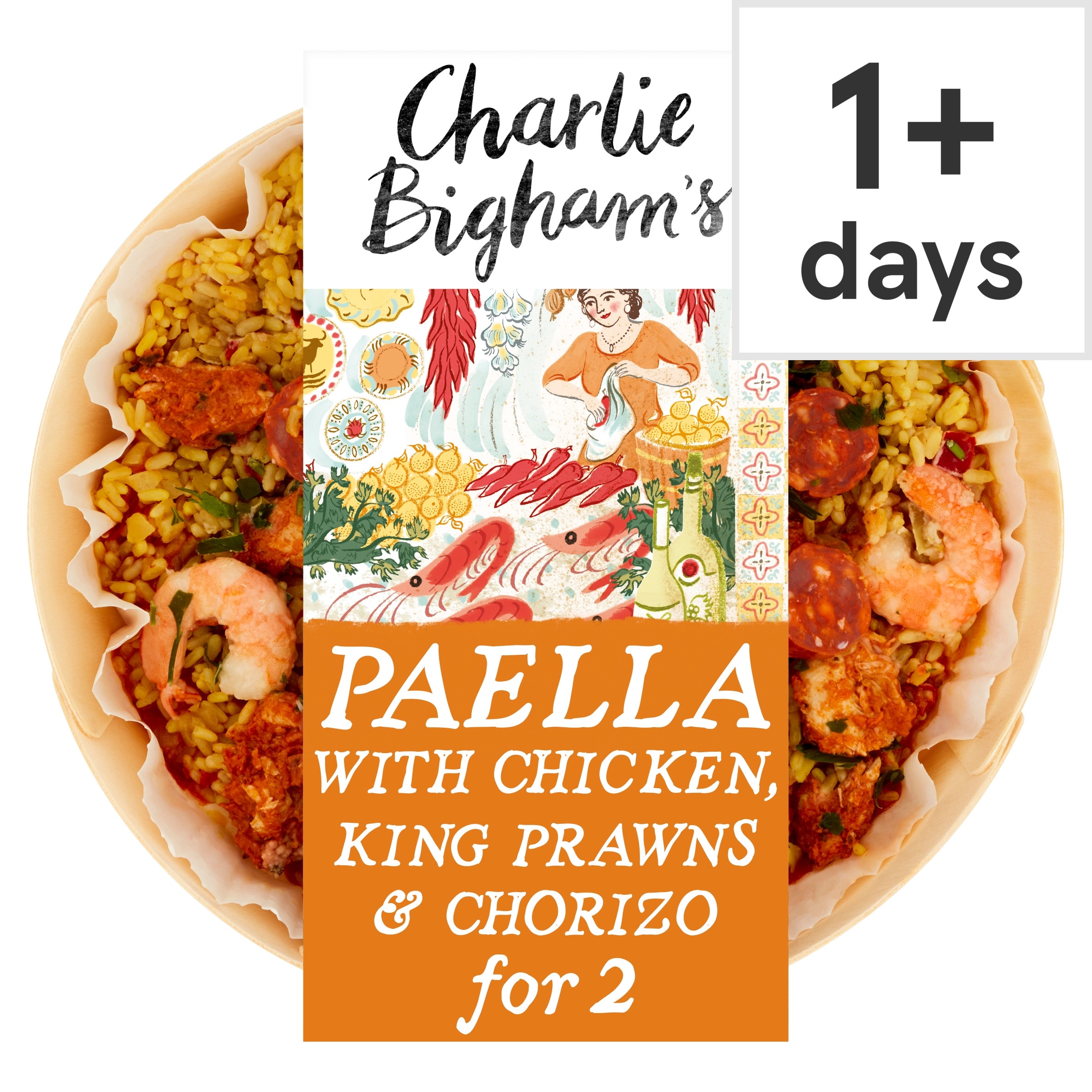 Charlie Bigham's Chicken and Prawn Paella for 2 800g