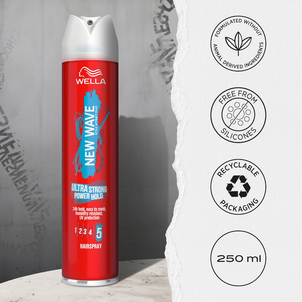 image 1 of Shockwaves Power Hold Spray Ultra Strong 250M