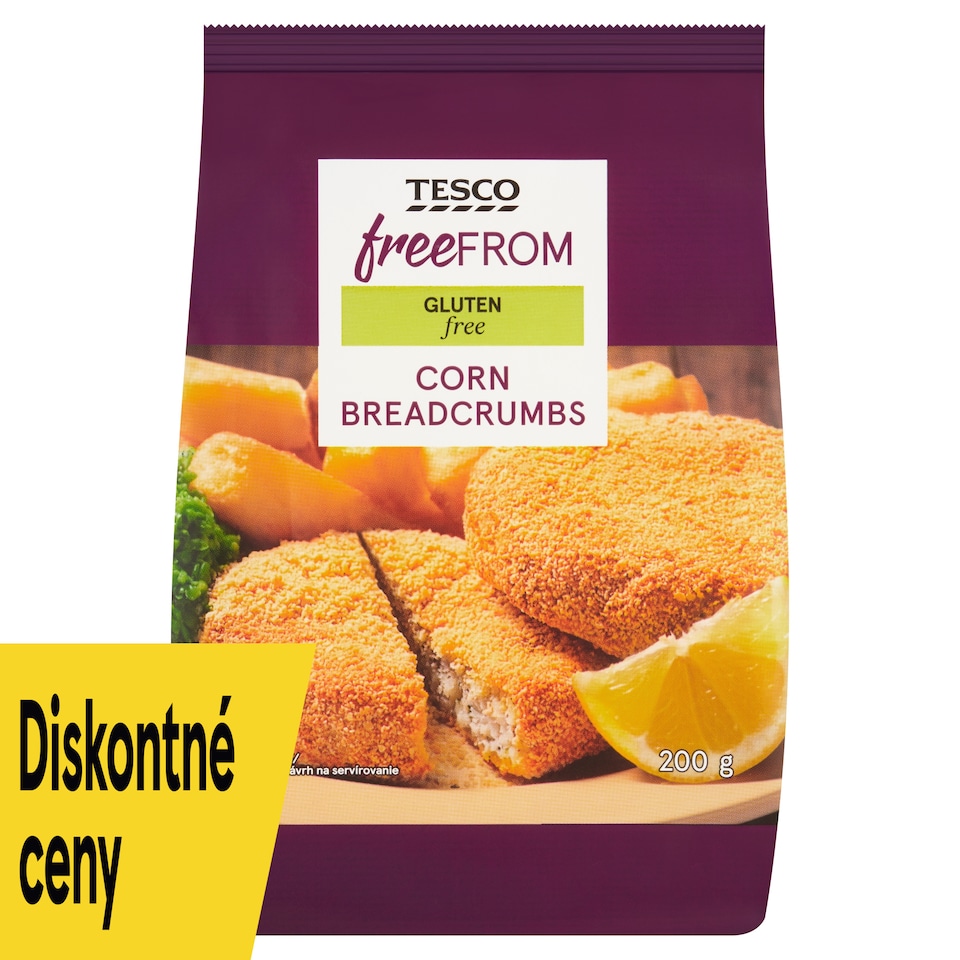 Tesco Free From Kukuričná strúhanka 200 g