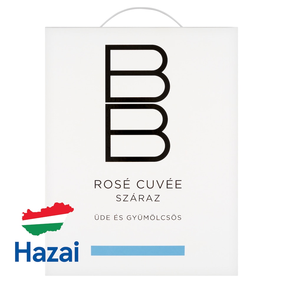 image 1 of BB Dunántúli Rosé Cuvée Dry Rose Wine 11,5% 3 l