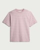image 4 of RDA Pure Cotton Striped T-Shirt in Lilac