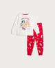 image 4 of Bluey Merry Christmas Print Pure Cotton Pyjamas in Multi