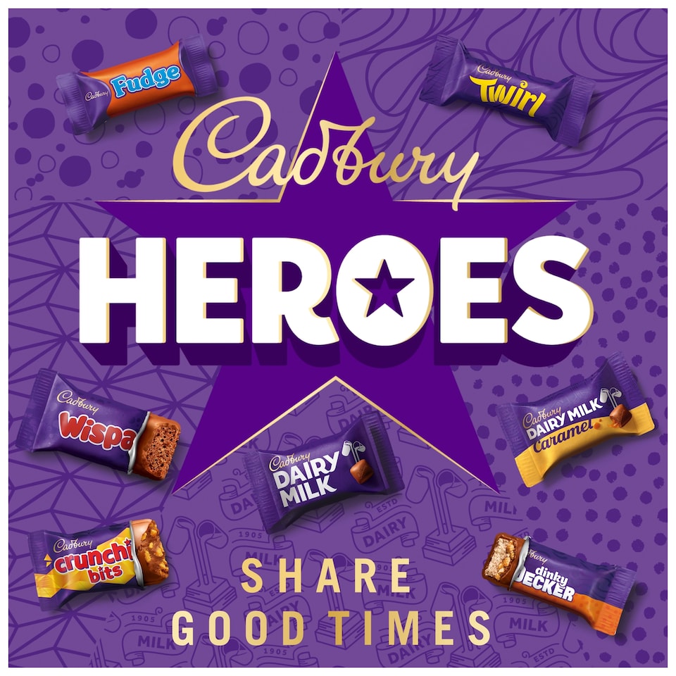 image 1 of Cadbury Heroes Tub 475g