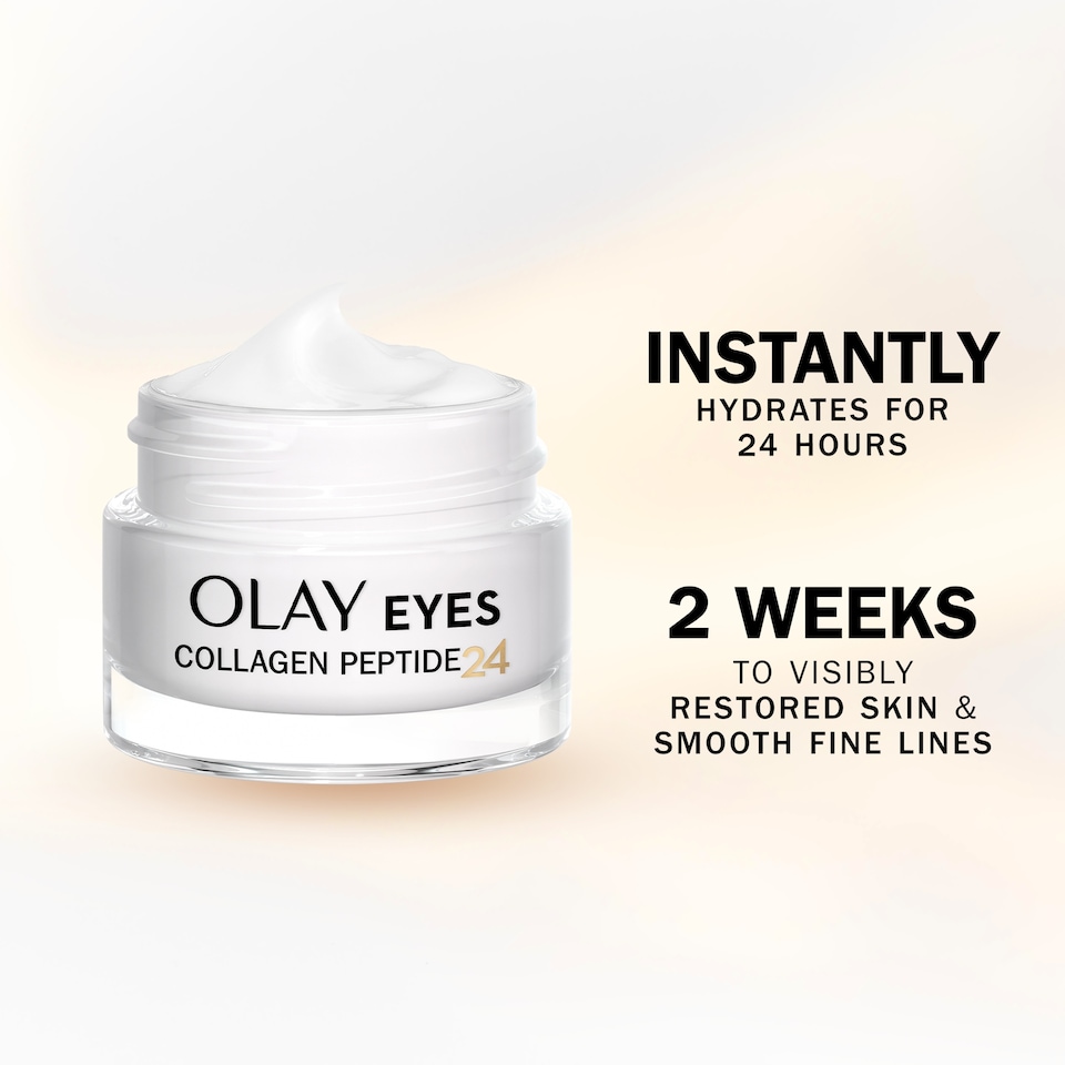 image 1 of Olay Collagen Peptide 24 Eye Cream Moisturiser 15ml