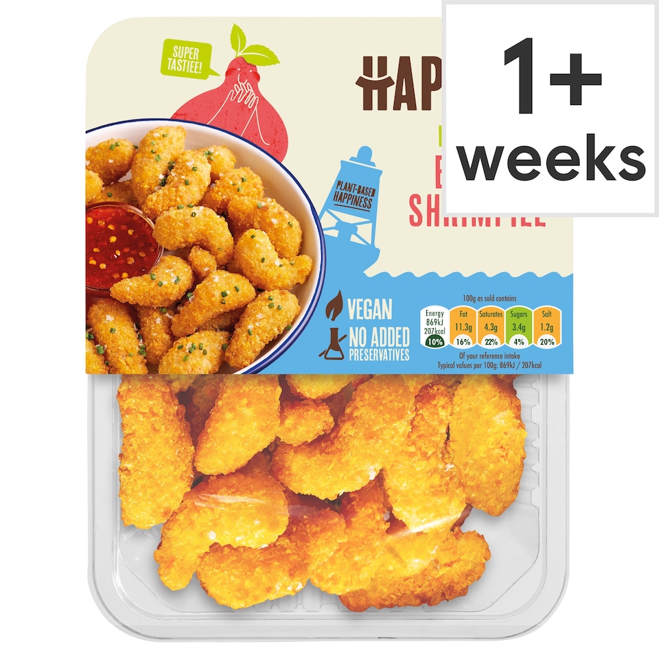 Happiee! Plant-Based Breaded Shrimpiee 180g