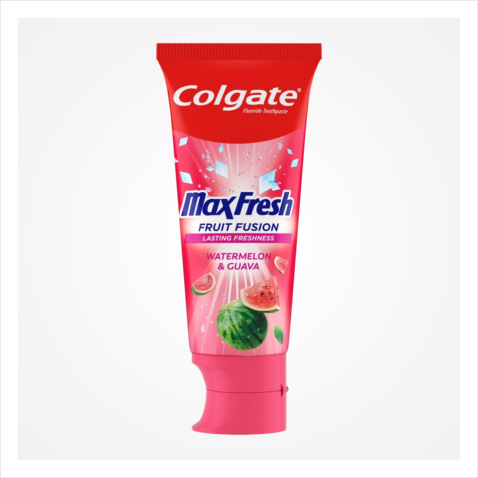 image 1 of Colgate Max Fresh Fruit Fusion Watermelon & Guava Toothpaste