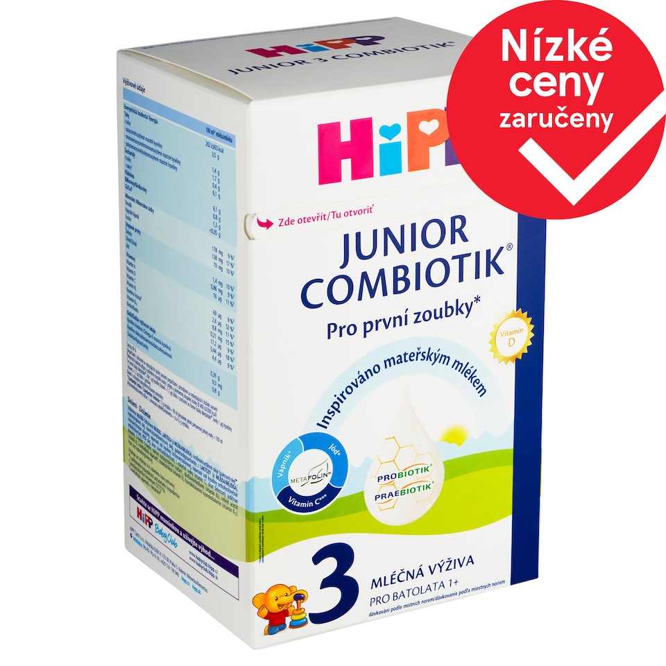 HiPP Combiotik Junior 3 mléčná výživa pro batolata 1+ 2 x 350g (700g)