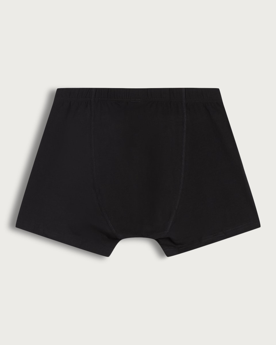 image 1 of F&F 2-Pack Cotton Rich Trunks in Black