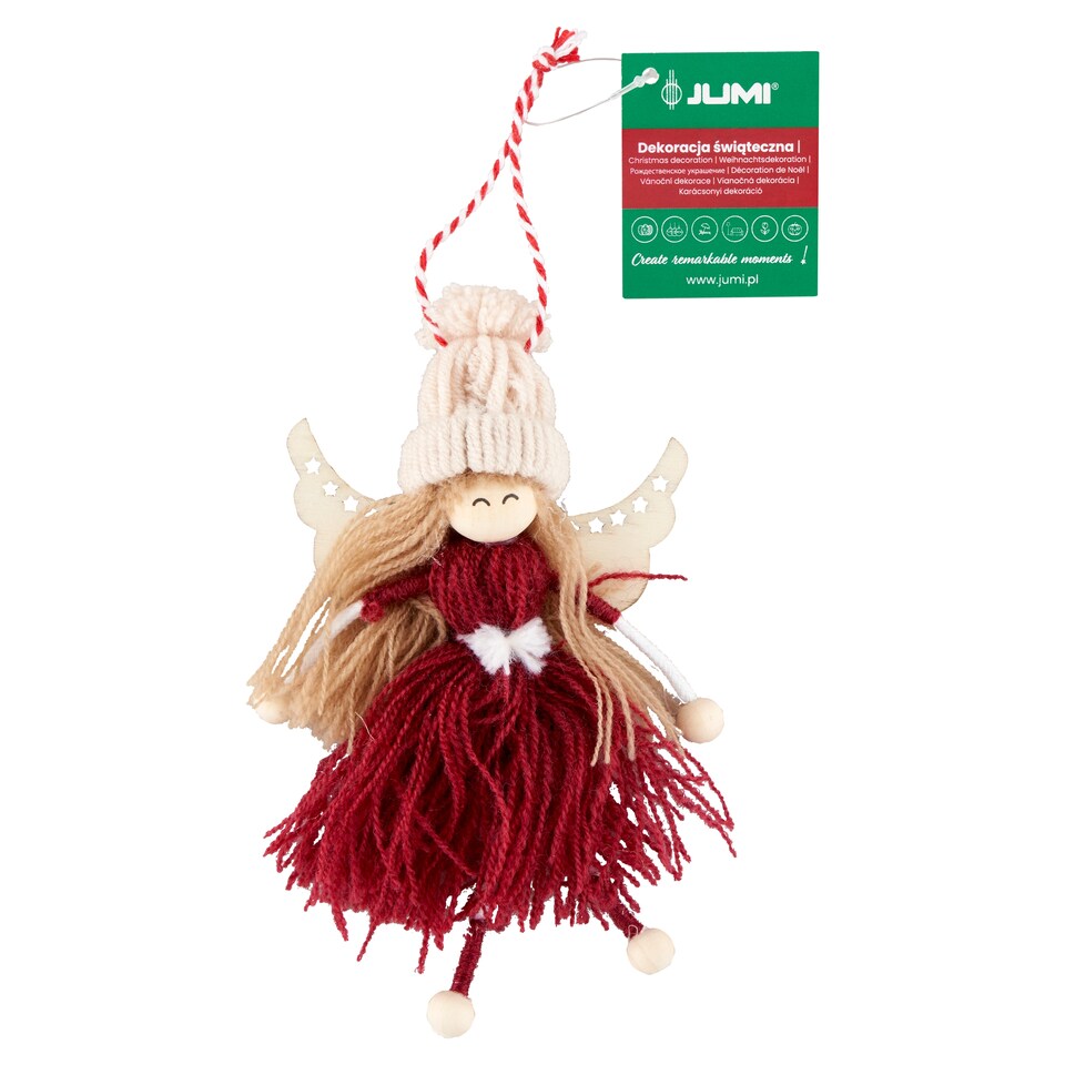 Angel with Wings Hanging Ornament