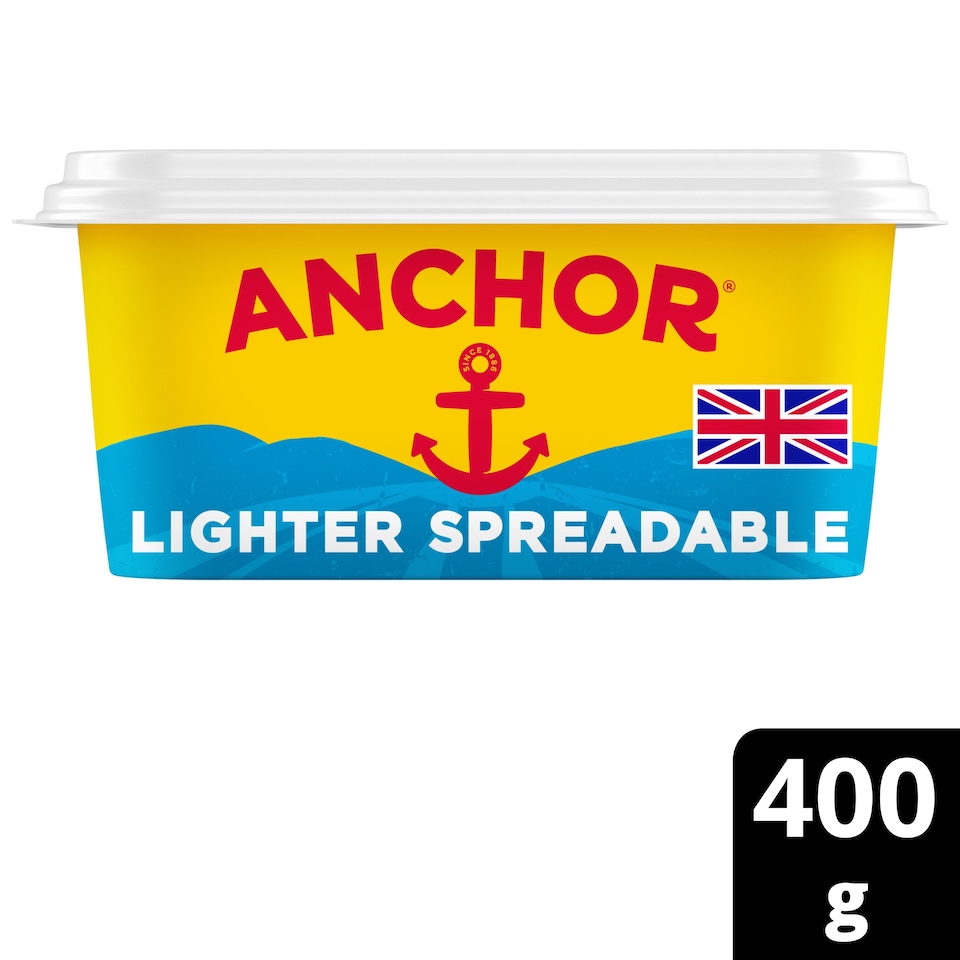 image 1 of Anchor Lighter Spreadable Blend of Butter and Rapeseed Oil 400g