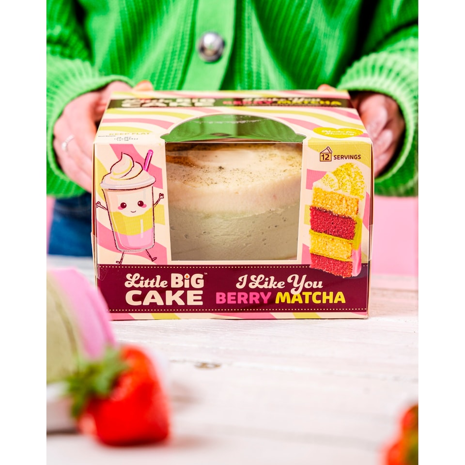 image 1 of Little Big Cake Berry Matcha