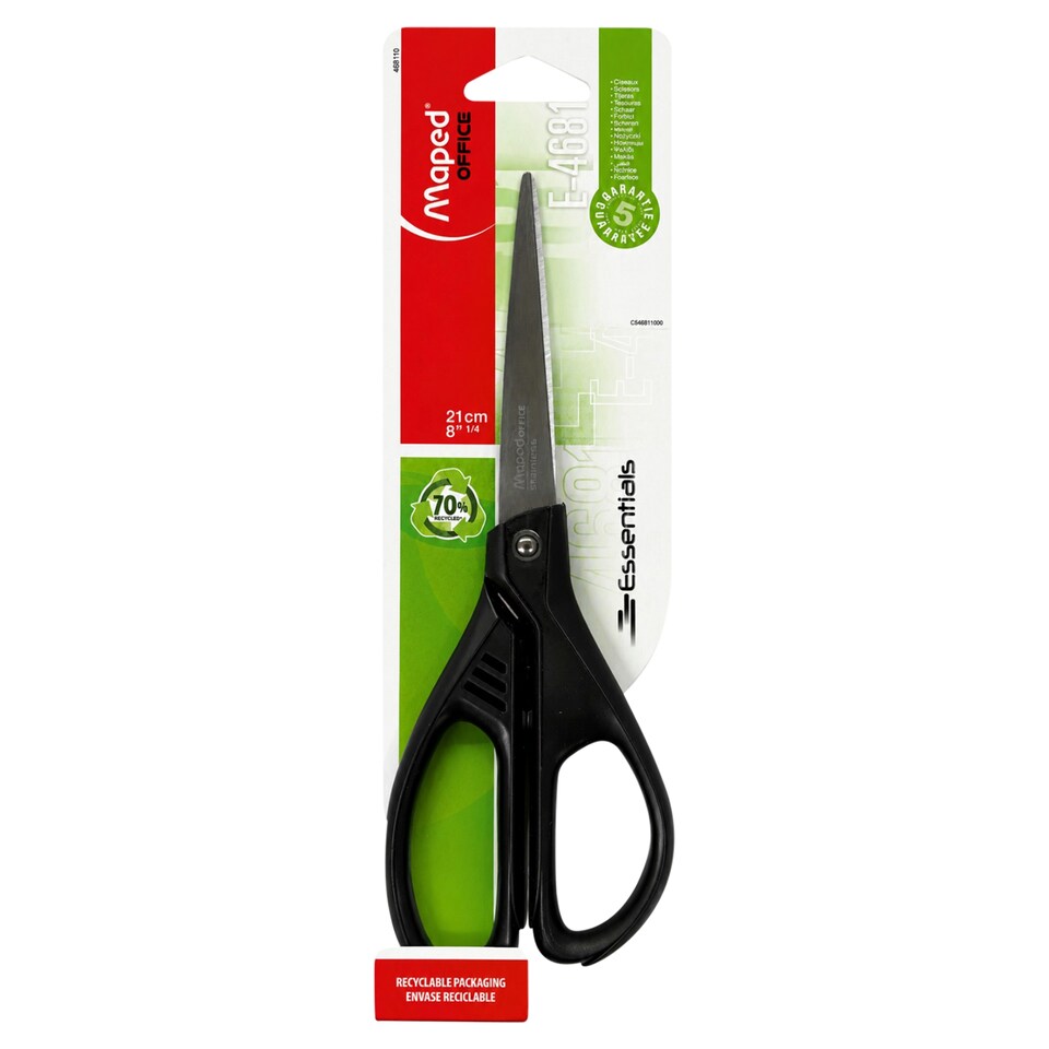 Maped Essentials Green irodai olló 21 cm