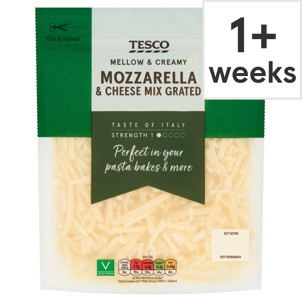 Tesco Mozzarella & Cheese Mix 250g