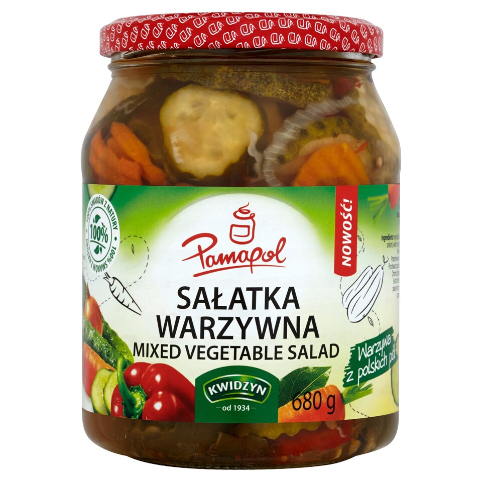 Kwidzyn Salatka Warzywna 680G