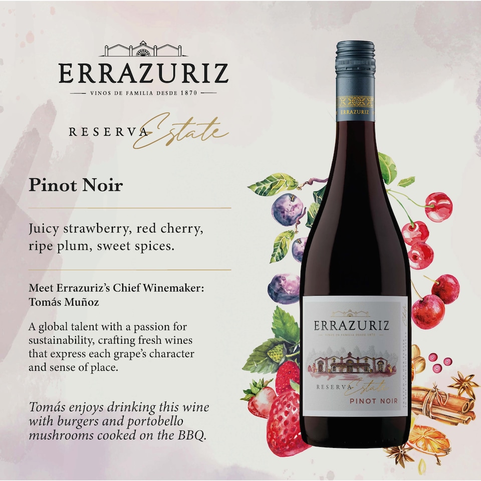image 1 of Errazuriz Estate Reserva Pinot Noir 75Cl