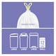 image 2 of Tesco Drawstring Scented Bin Liners 12Lx 25Pk