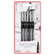 image 1 of Uniball Fineliners Assorted Nibs 5 Pack
