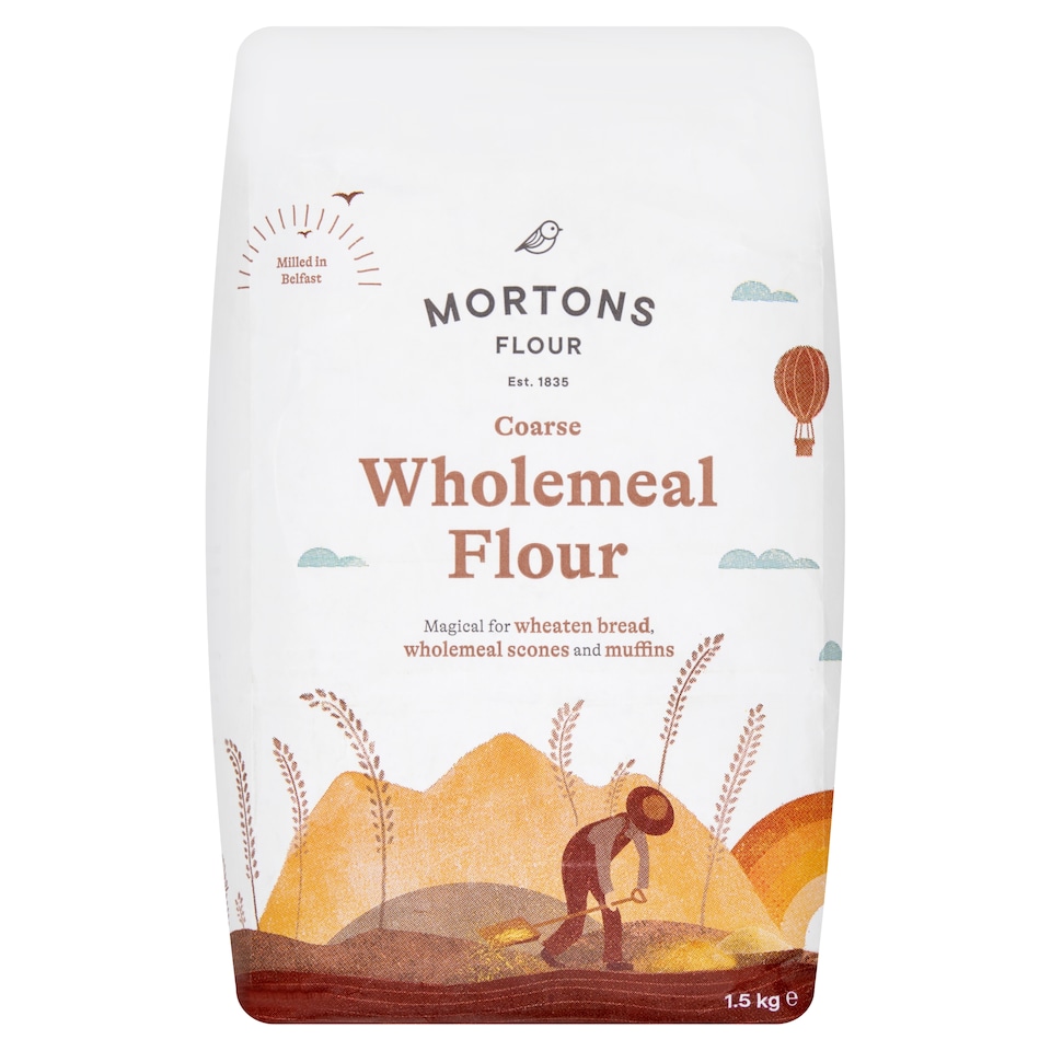 Mortons Coarse Wholemeal Flour 1.5Kg