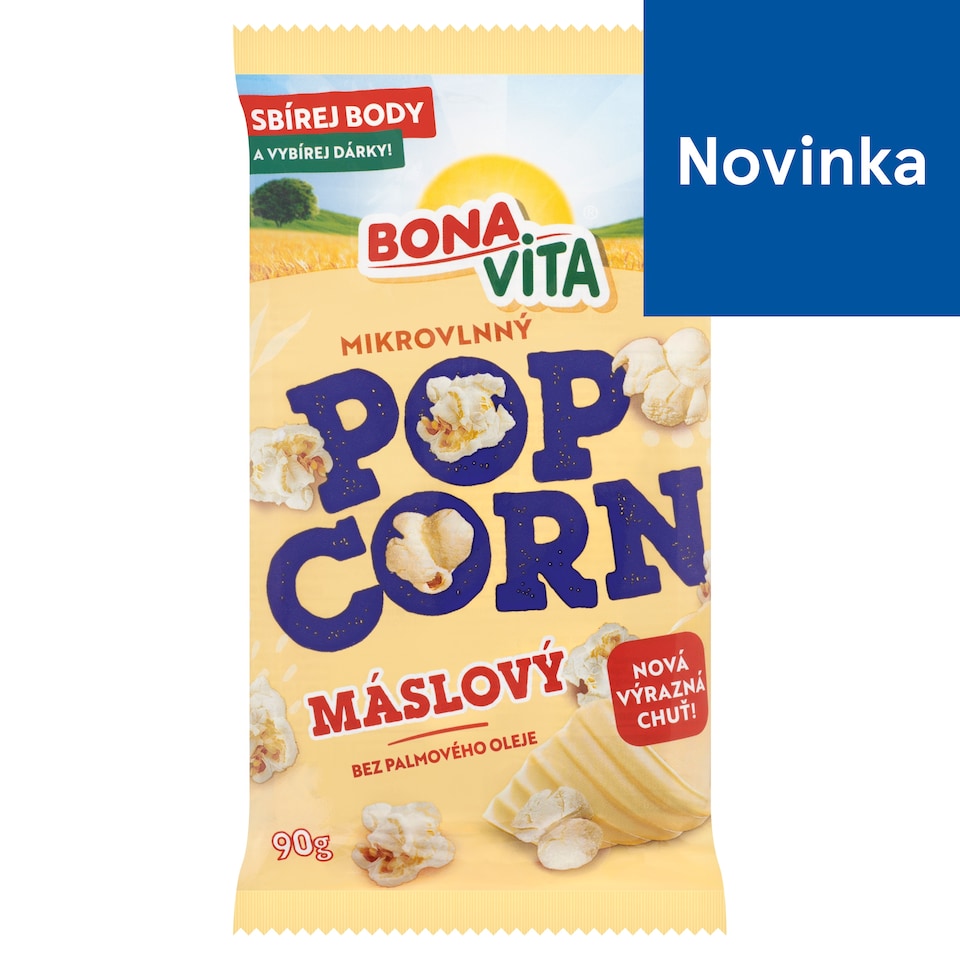image 1 of Bona Vita Popcorn with Butter Flavor 90 g