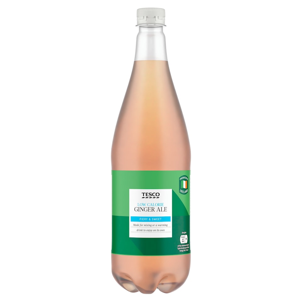 Tesco Low Calorie Ginger Ale 1 Litre