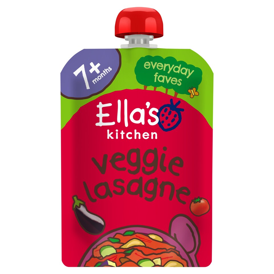 image 1 of Ella's Kitchen Organic Veggie Lasagne Baby Food Pouch 7m+ 130g