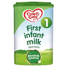 Cow & Gate 1 First Infant Baby Milk Formula Powder from Birth 800g