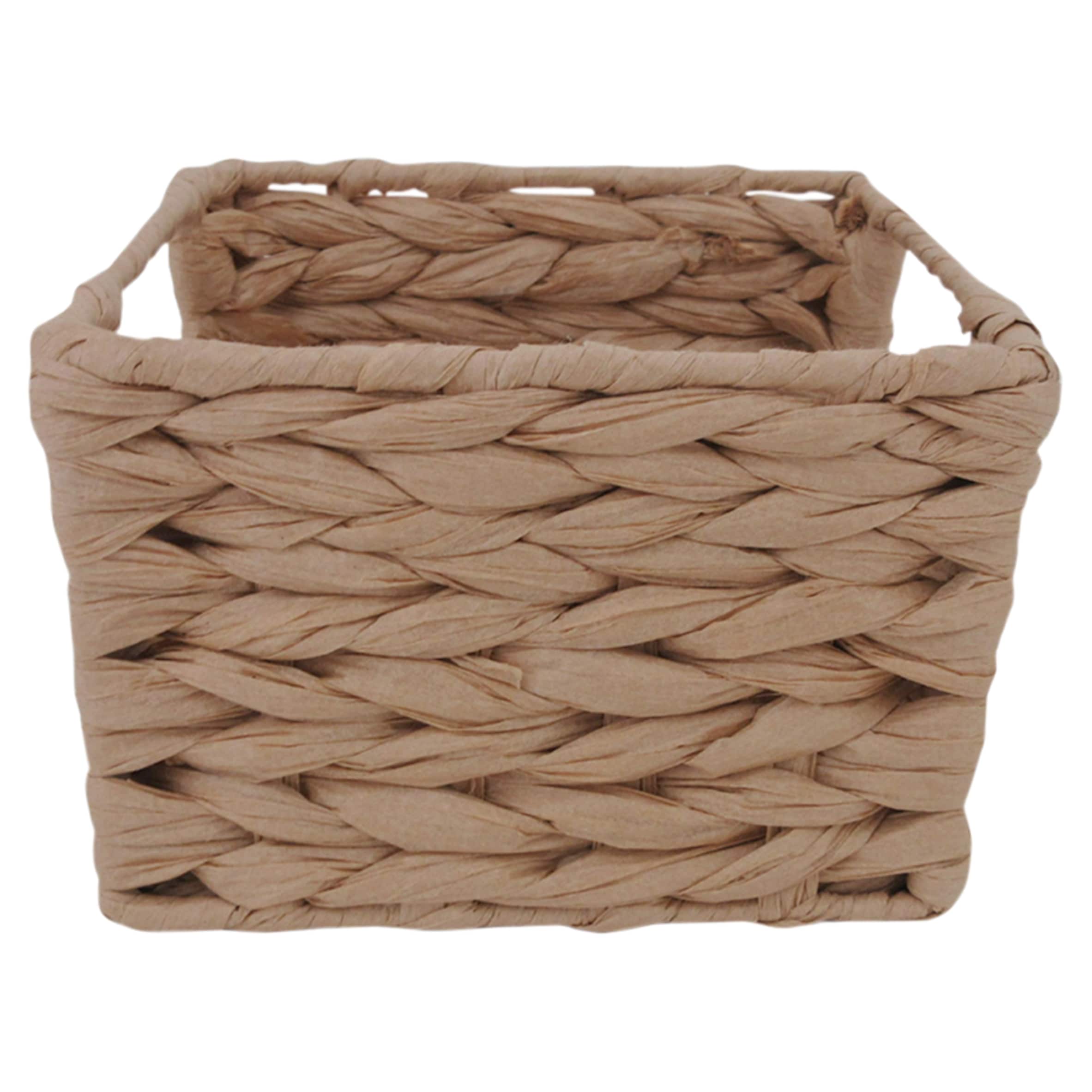 F&F Home Natural Small kosár 15 cm x 15 cm x 10 cm - Tesco Groceries