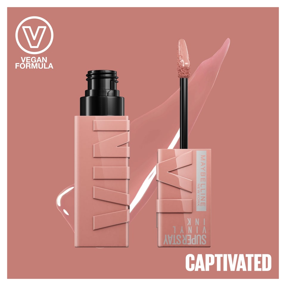 image 1 of Maybelline Super Stay Vinyl Ink Captivated