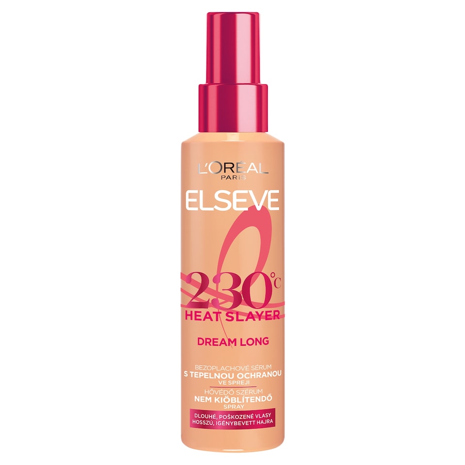 L'Oréal Paris Elseve Bezoplachové sérum s tepelnou ochranou v spreji 150 ml
