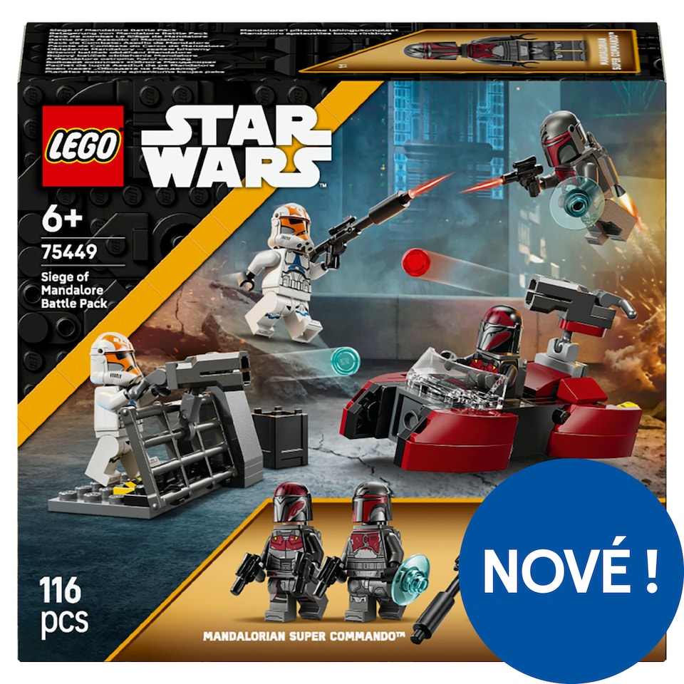 Obrázek 1 pro produkt LEGO Star Wars 75449 Bitevní balíček obléhání Mandalore