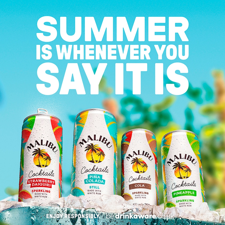 image 1 of Malibu Cola Ready to Drink Premix 250ml