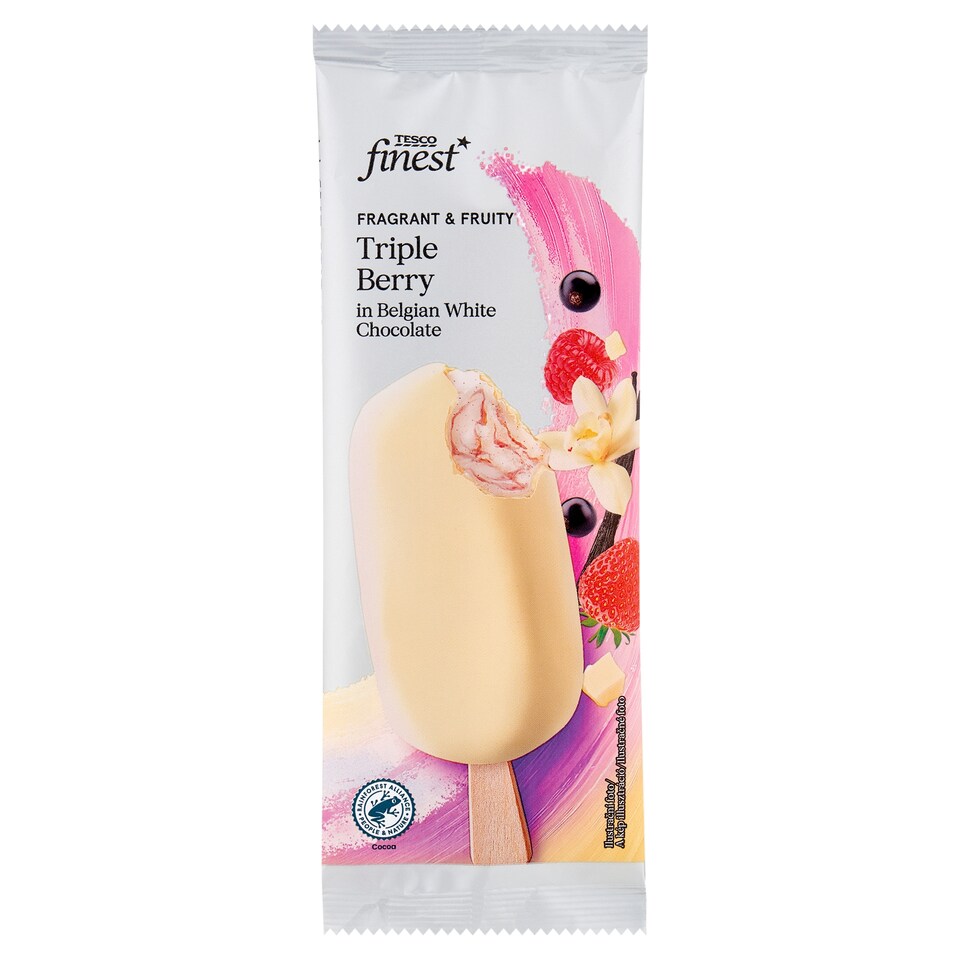 Tesco Finest Triple Berry in Belgian White Chocolate 120 ml