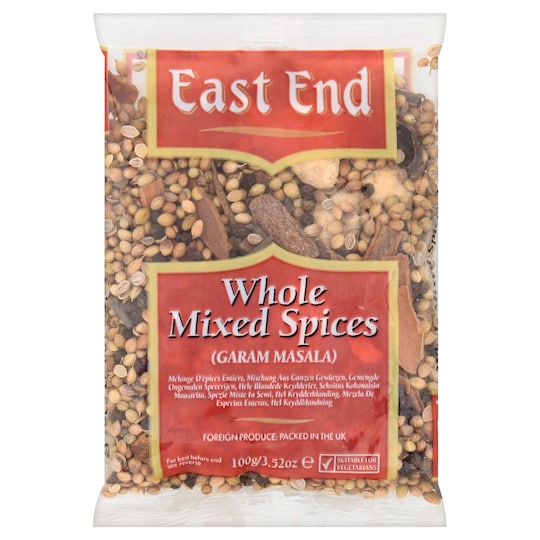 East End Whole Mixed Spices 100G Tesco Groceries