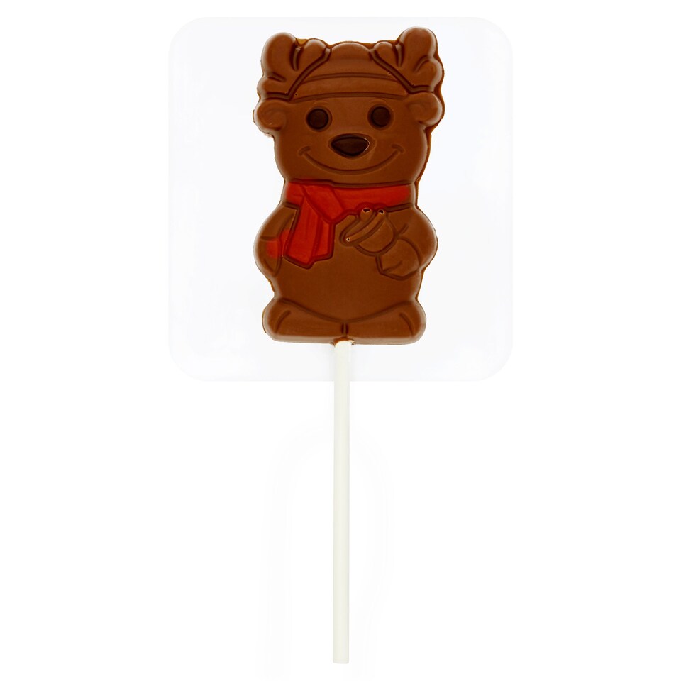Tesco Christmas Chocolate Lollipop 35g