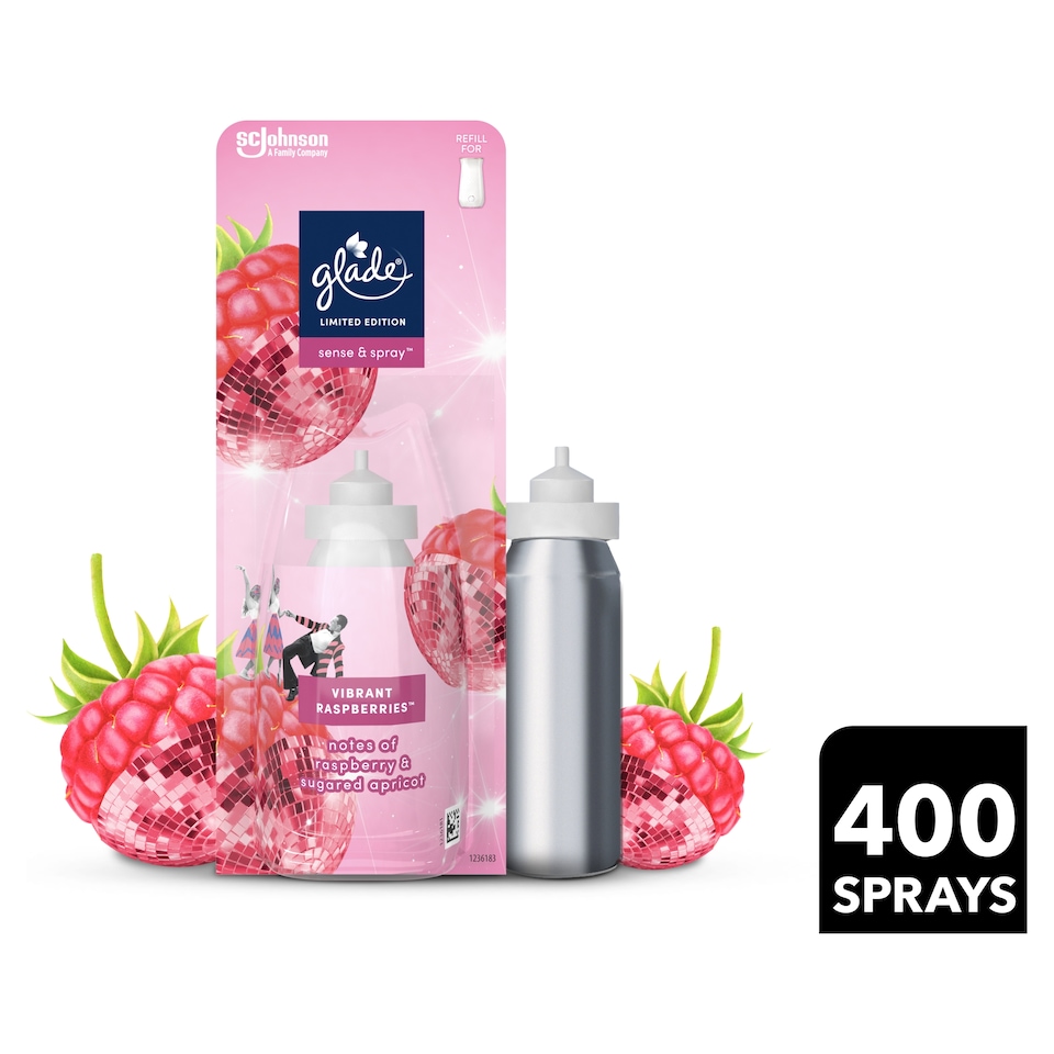 image 1 of Glade Sense And Spray Refill Vibrant Raspberries 18ml