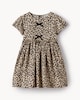 image 3 of F&F Girls Leopard Print Short Sleeved Dress in Multi Brown