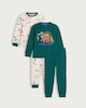 image 1 of F&F Boys 2-Pack Pure Cotton Nature Is Wild Pyjamas in Multi