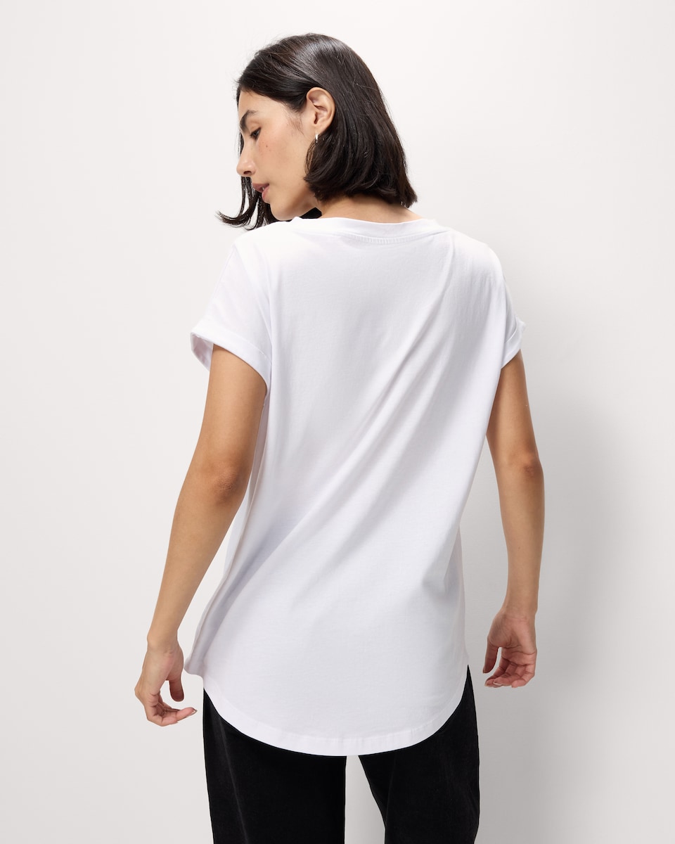 image 1 of F&F 3-Pack Pure Cotton T-Shirts in Multi Black