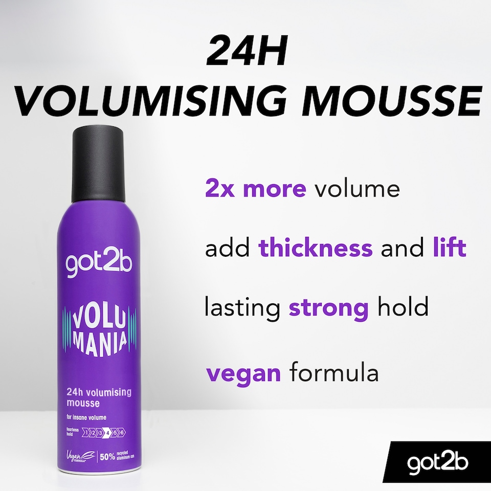 image 1 of Got2b Volumaniac Mousse 250Ml